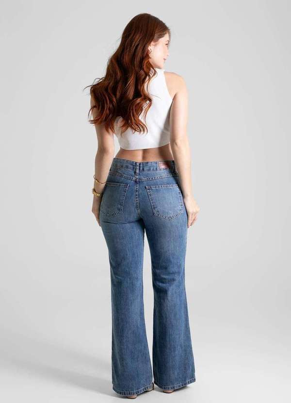 Sawary - Calça Jeans Sawary Boot Cut - 280455 Azul 4