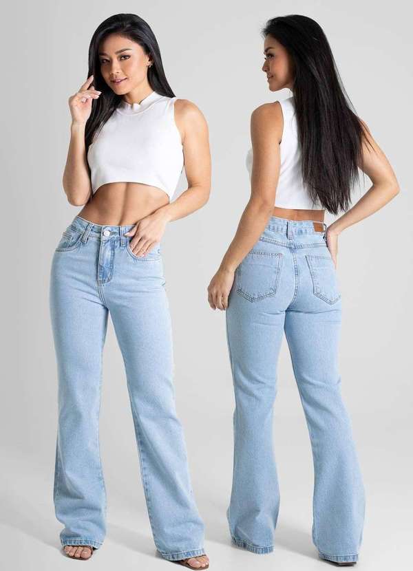 Sawary - Calça Jeans Sawary Boot Cut - 280591 Azul 6