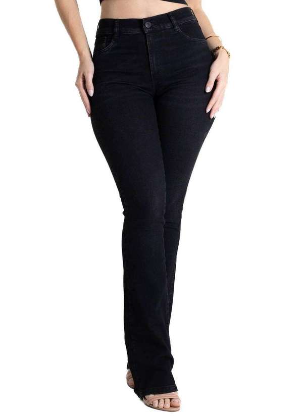Sawary - Calça Jeans Sawary Boot Cut - 280683 Preto