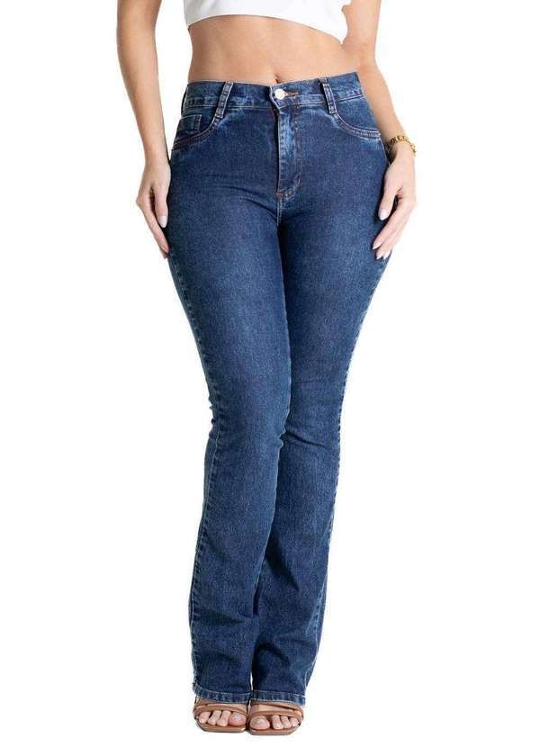 Sawary - Calça Jeans Sawary Boot Cut - 280684 Azul