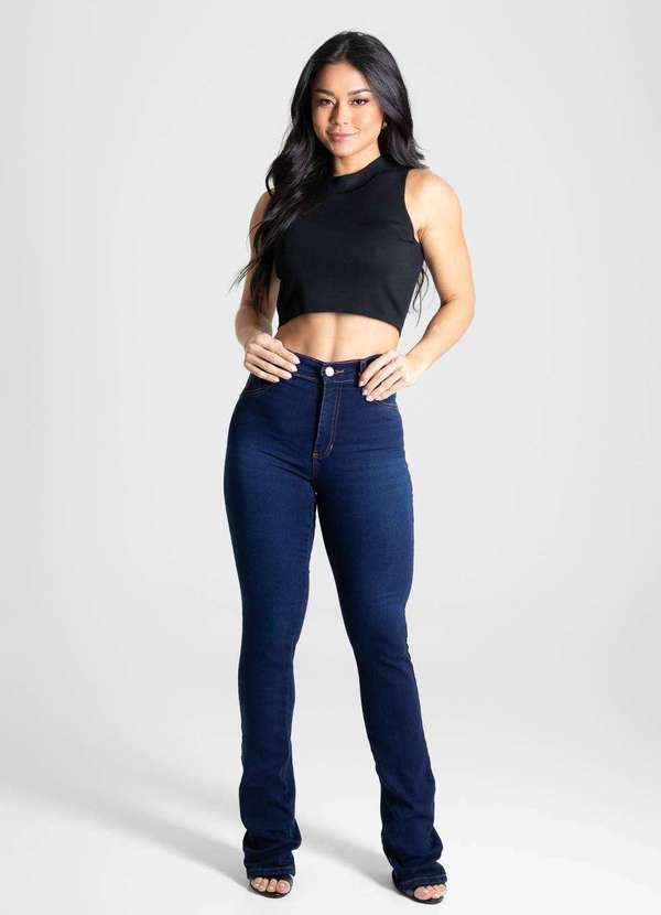 Sawary - Calça Jeans Sawary Boot Cut - 280690 Azul 2