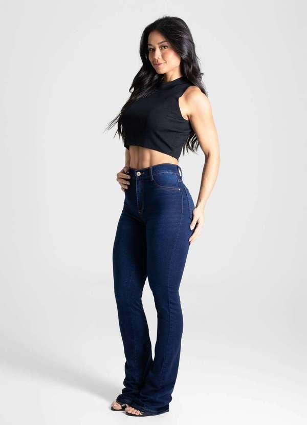 Sawary - Calça Jeans Sawary Boot Cut - 280690 Azul 3