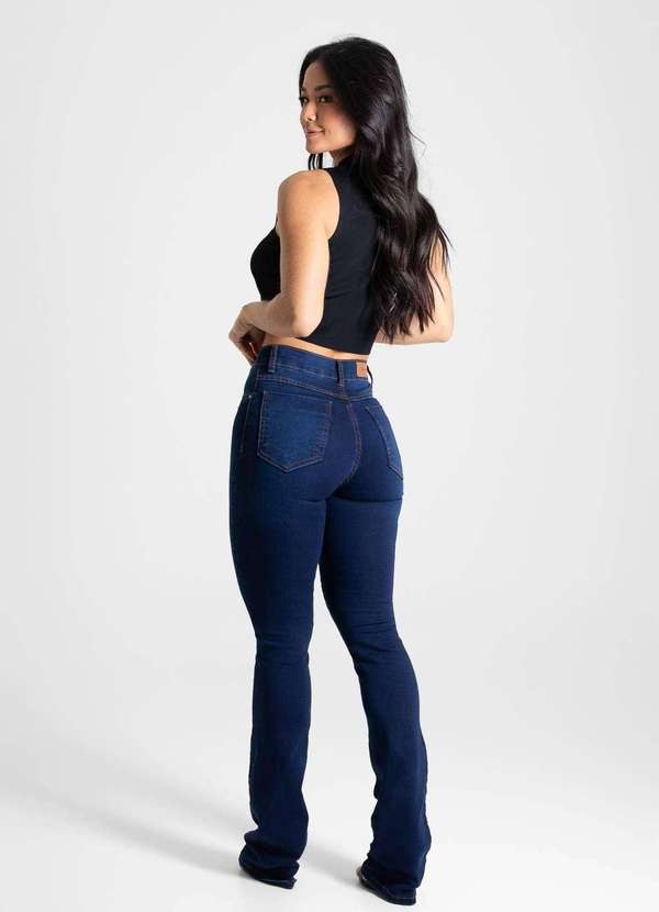 Sawary - Calça Jeans Sawary Boot Cut - 280690 Azul 4