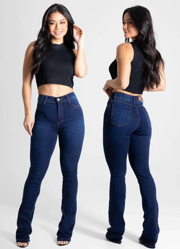 Sawary - Calça Jeans Sawary Boot Cut - 280690 Azul 6