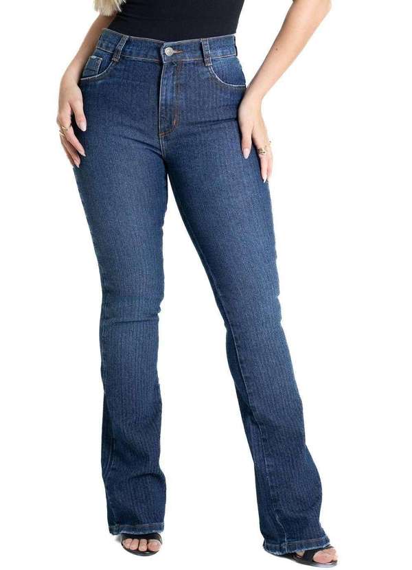 Sawary - Calça Jeans Sawary Boot Cut - 280697 Azul