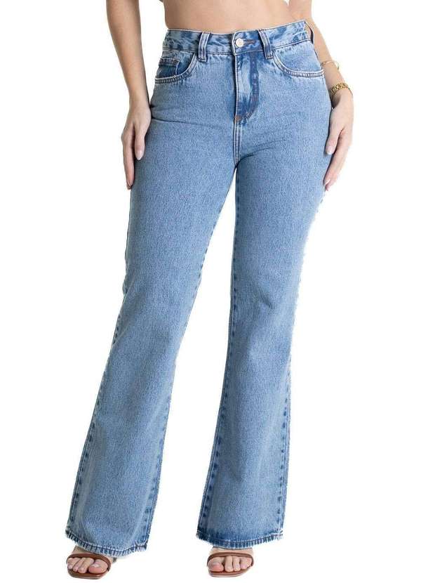 Sawary - Calça Jeans Sawary Boot Cut - 280698 Azul