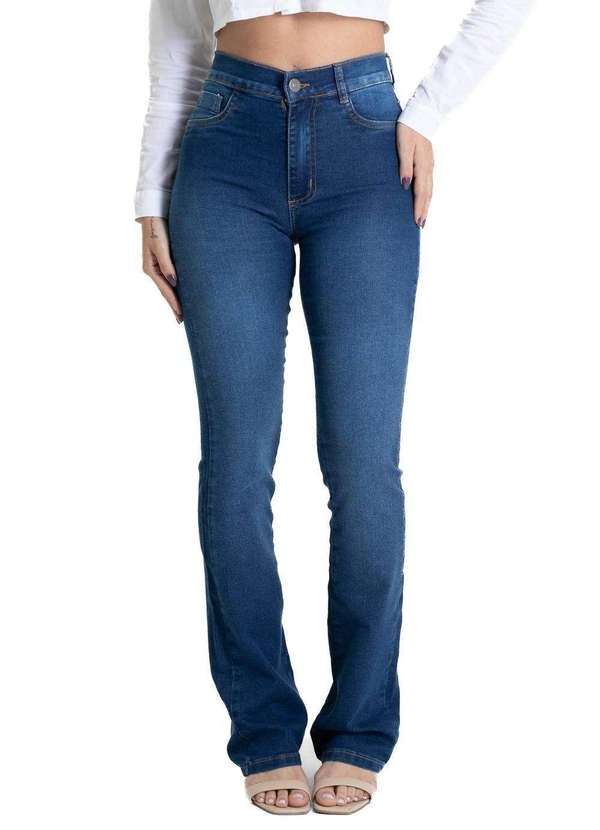 Sawary - Calça Jeans Sawary Boot Cut - 280713 Azul