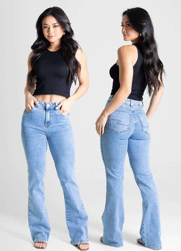 Sawary - Calça Jeans Sawary Boot Cut - 280722 Azul 6