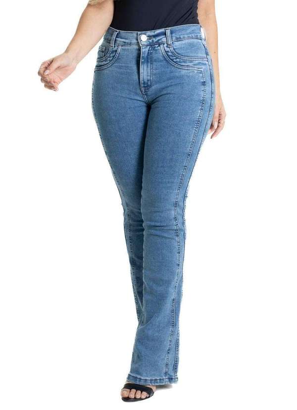 Sawary - Calça Jeans Sawary Boot Cut - 280780 Azul