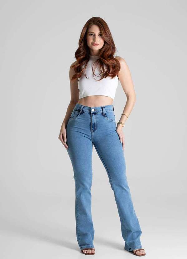 Sawary - Calça Jeans Sawary Boot Cut - 280789 Azul 2