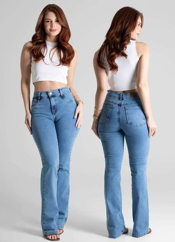 Sawary - Calça Jeans Sawary Boot Cut - 280789 Azul 6