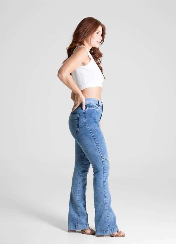 Sawary - Calça Jeans Sawary Boot Cut - 280803 Azul 3