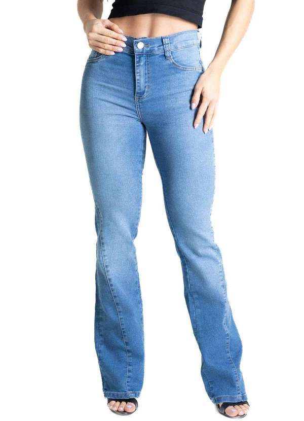 Sawary - Calça Jeans Sawary Boot Cut - 280804 Azul