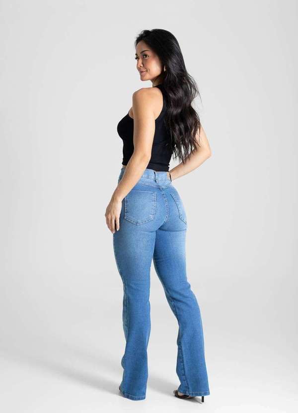 Sawary - Calça Jeans Sawary Boot Cut - 280804 Azul 4