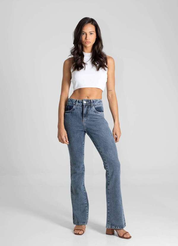 Sawary - Calça Jeans Sawary Boot Cut - 280867 Azul 6