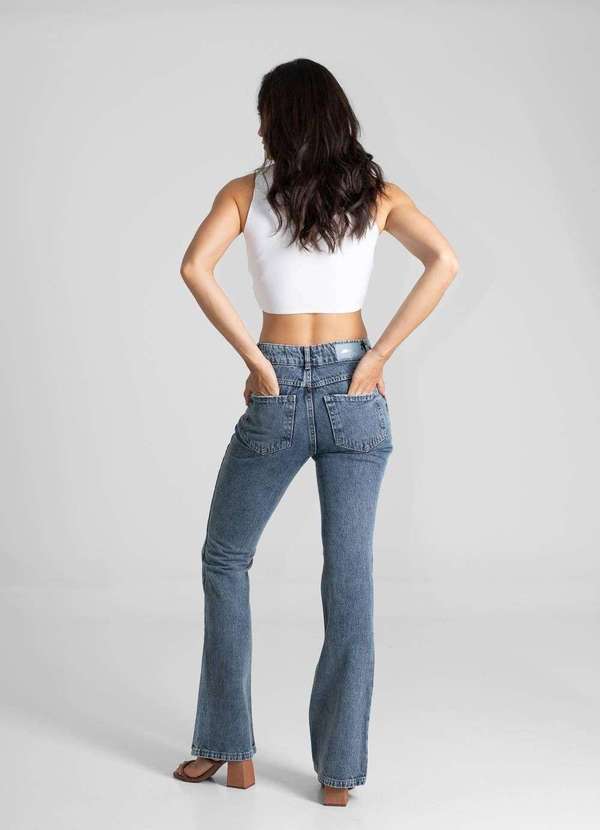 Sawary - Calça Jeans Sawary Boot Cut - 280867 Azul 4