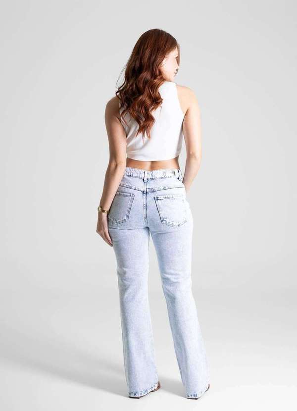 Sawary - Calça Jeans Sawary Boot Cut - 280873 Azul 4