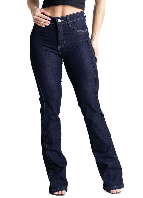 Sawary - Calça Jeans Sawary Boot Cut - 280912 Azul