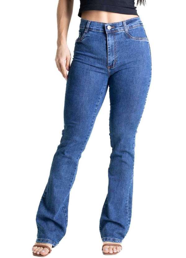 Sawary - Calça Jeans Sawary Boot Cut - 280963 Azul