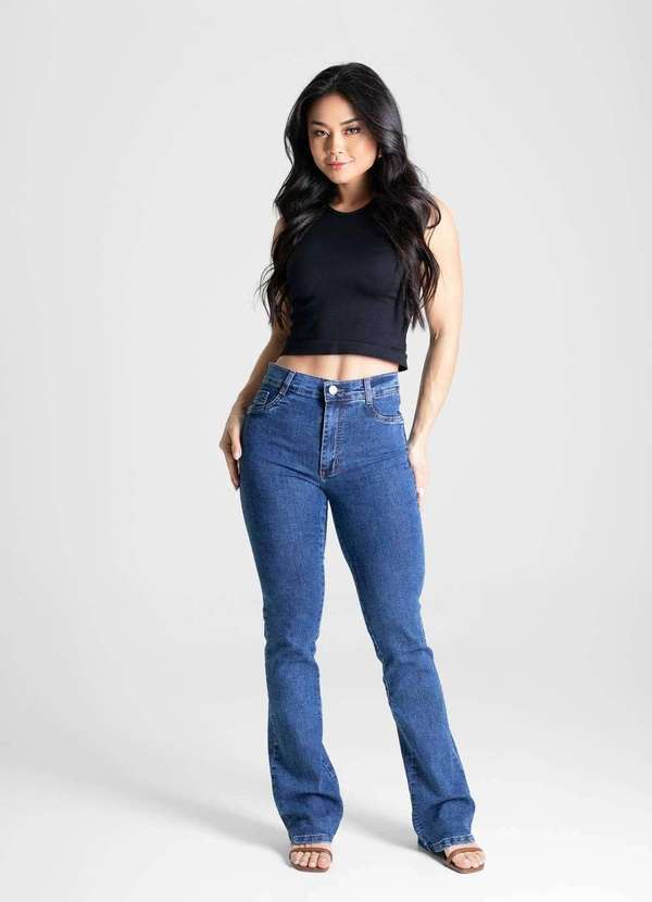 Sawary - Calça Jeans Sawary Boot Cut - 280963 Azul 2