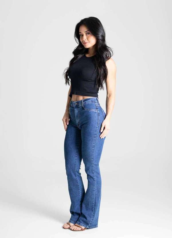 Sawary - Calça Jeans Sawary Boot Cut - 280963 Azul 3