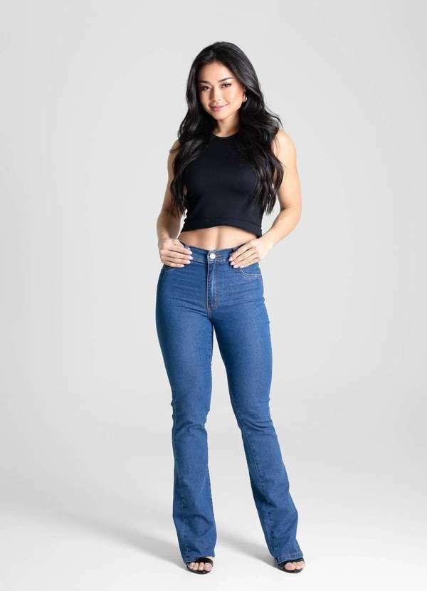 Sawary - Calça Jeans Sawary Boot Cut - 280991 Azul 2