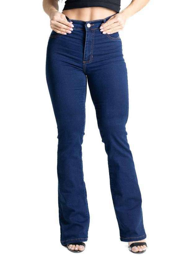 Sawary - Calça Jeans Sawary Boot Cut - 281050 Azul