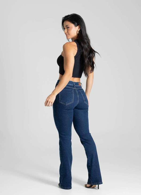 Sawary - Calça Jeans Sawary Boot Cut - 281071 Azul 4