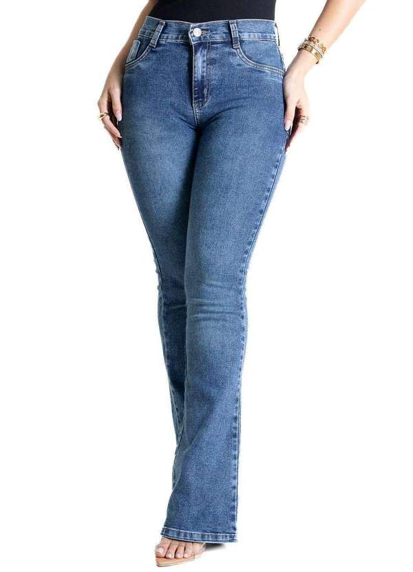 Sawary - Calça Jeans Sawary Boot Cut - 281095 Azul 7
