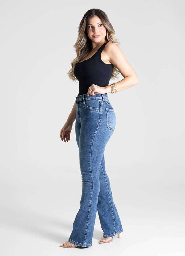 Sawary - Calça Jeans Sawary Boot Cut - 281095 Azul 5