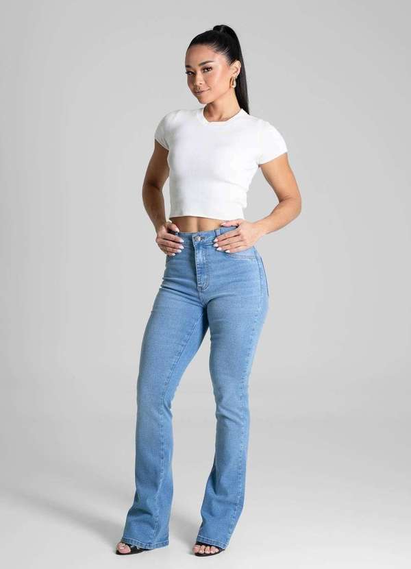 Sawary - Calça Jeans Sawary Boot Cut - 281221 Azul 3