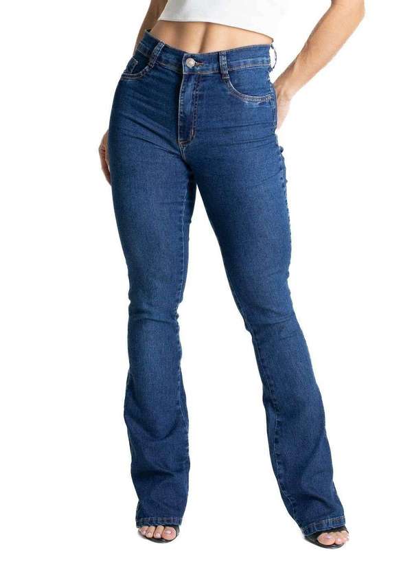 Sawary - Calça Jeans Sawary Boot Cut - 281223 Azul