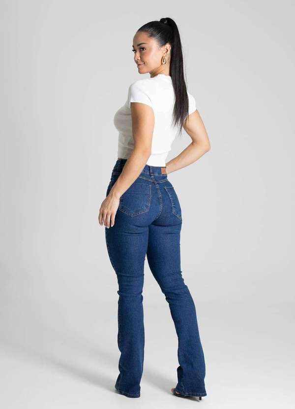 Sawary - Calça Jeans Sawary Boot Cut - 281223 Azul 4