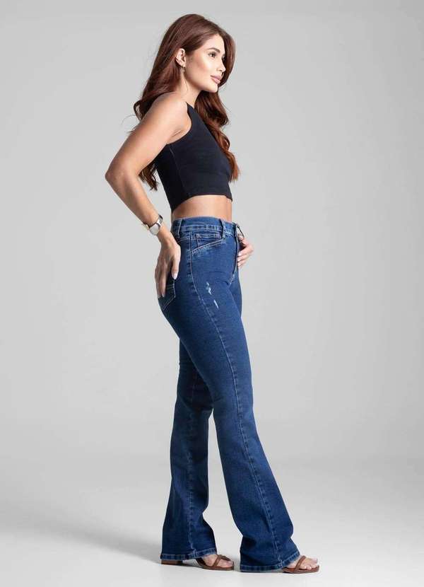 Sawary - Calça Jeans Sawary Boot Cut - 281260 Azul 3