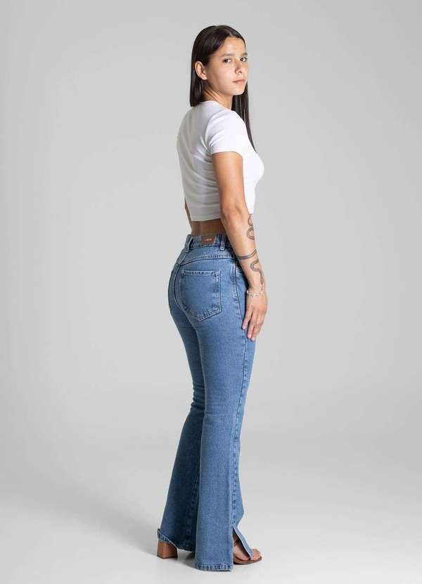 Sawary - Calça Jeans Sawary Boot Cut - 281278 Azul 3