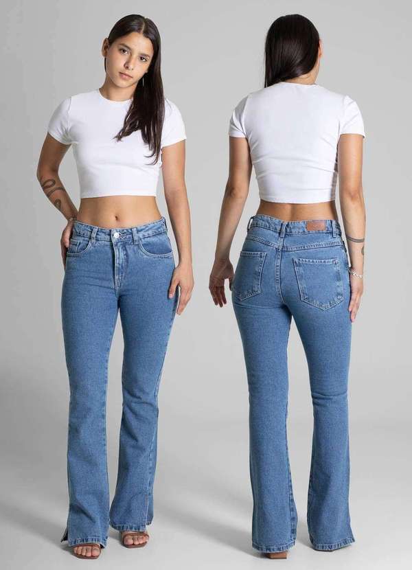 Sawary - Calça Jeans Sawary Boot Cut - 281278 Azul 6