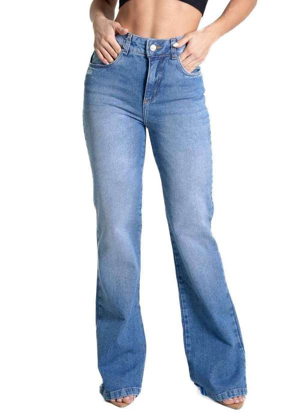 Sawary - Calça Jeans Sawary Boot Cut - 281316 Azul