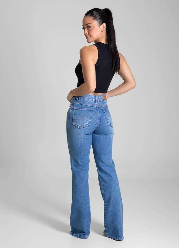 Sawary - Calça Jeans Sawary Boot Cut - 281316 Azul 4