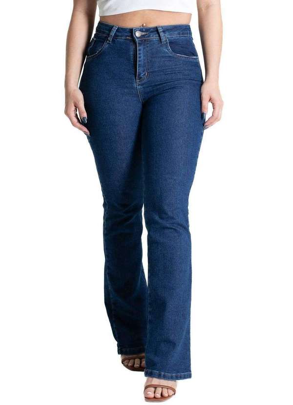Sawary - Calça Jeans Sawary Boot Cut - 281331 Azul