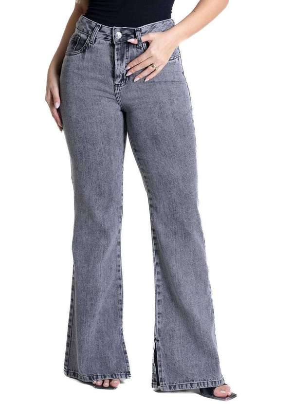 Sawary - Calça Jeans Sawary Boot Cut - 281407 Preto