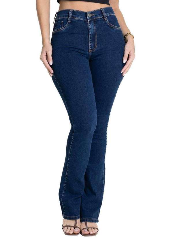 Sawary - Calça Jeans Sawary Boot Cut - 281412 Azul