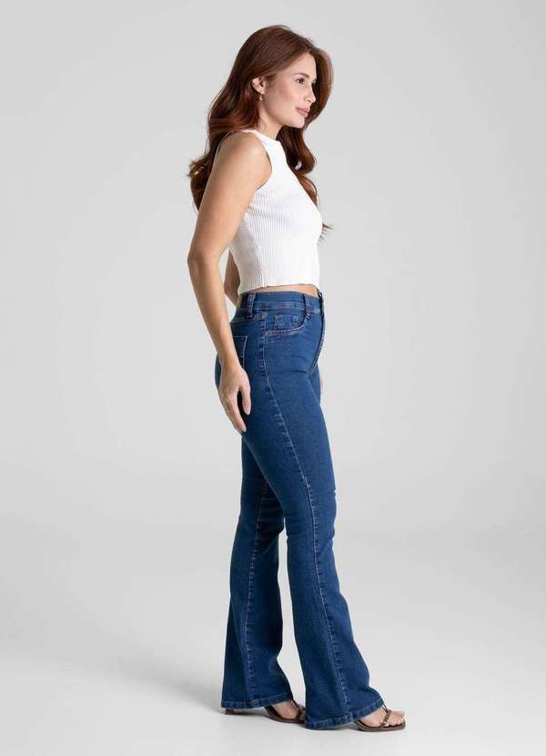 Sawary - Calça Jeans Sawary Boot Cut - 281583 Azul 3