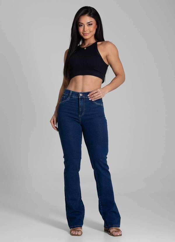 Sawary - Calça Jeans Sawary Boot Cut - 281905 Azul 2