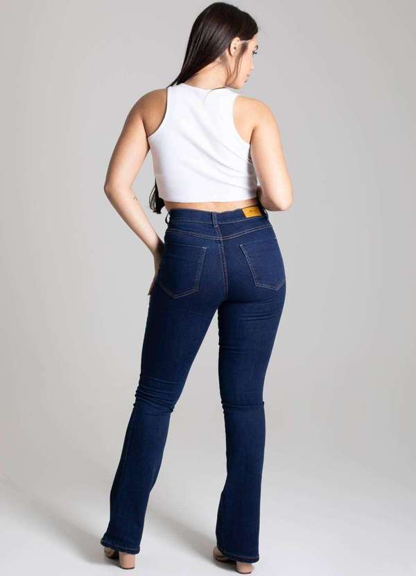 Sawary - Calça Jeans Sawary Boot Cut Azul 3