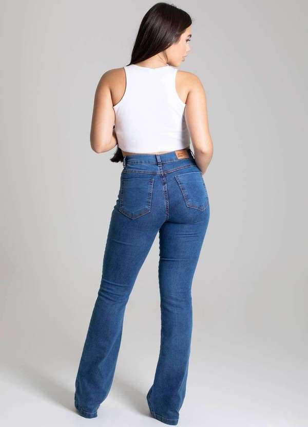 Sawary - Calça Jeans Sawary Boot Cut Azul 3