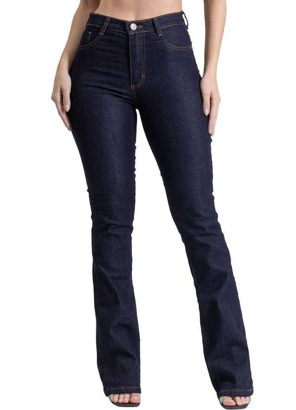 Sawary - Calça Jeans Sawary Boot Cut Calça Sawary Plus Size 267162 58