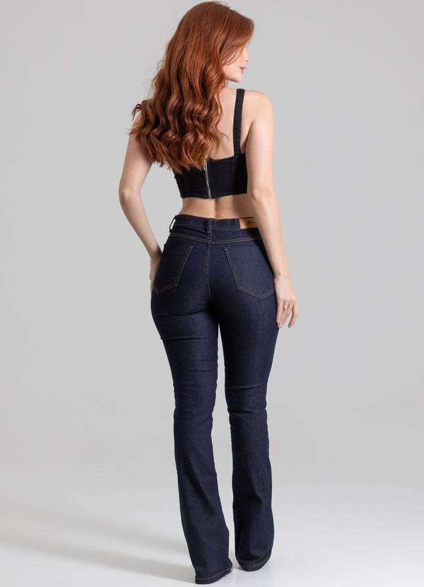 Sawary - Calça Jeans Sawary Boot Cut Calça Sawary Plus Size 267162 58 4