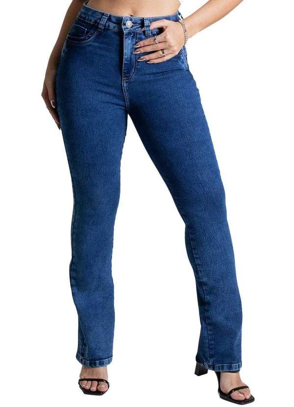 Sawary - Calça Jeans Sawary Boot Cut Petit - 277729 Azul