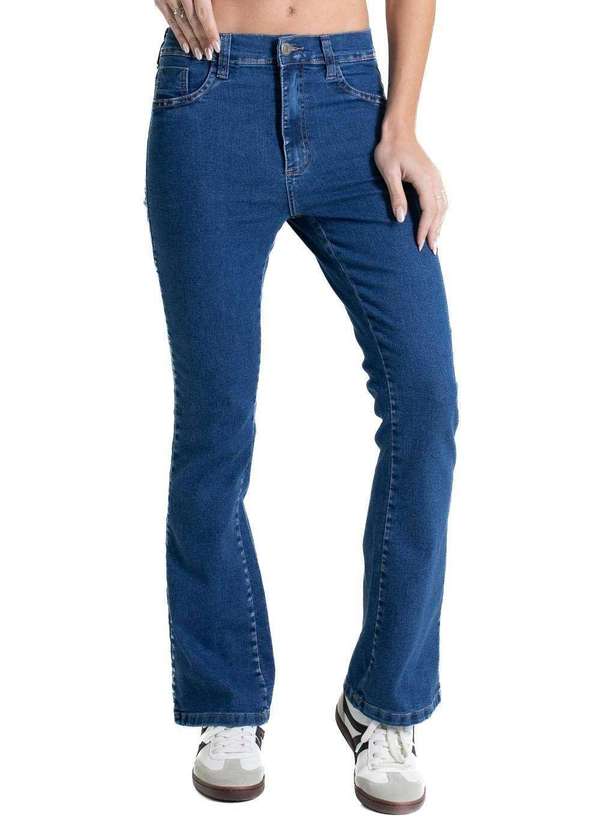 Sawary - Calça Jeans Sawary Boot Cut Petit - 280839 Azul
