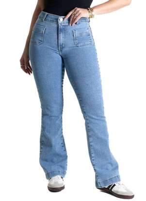 Calça Jeans Sawary Boot Cut Petit - 281411 - SAWARY